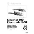 HUSQVARNA ELECTRIC1400 Owners Manual